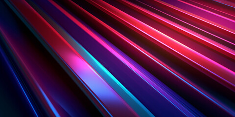 Bunte Grafische Elemente in Neon Leuchtfarben als Hintergrundmotiv, ai generativ