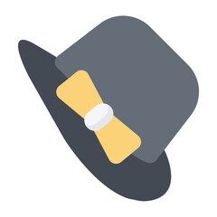 Hat Flat Icon