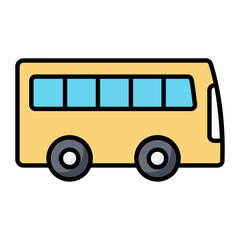 Bus Line Color Icon