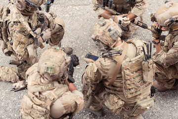Special operations forces, Study geography and plan an attack on the enemy.