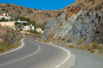 Curved road