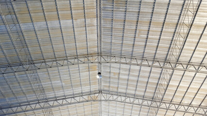roof steel structure of fresh market