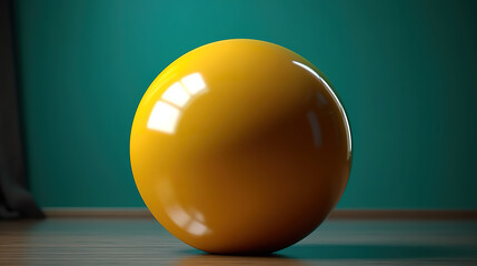 vintage ball, Bright color. Generative Ai
