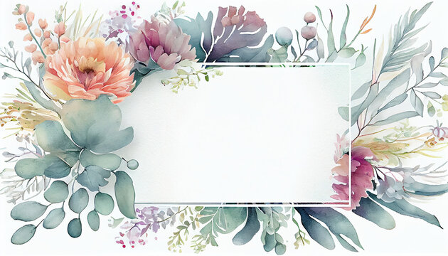 Water Color Pastel Flower and bloom Wedding decorativ Ai generated image (8).png