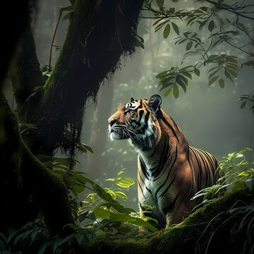 Tiger tree bench © Darwis