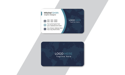 card, business, business card. visiting card, template,  Dark Blue template, modern template, stylish business card, high-quality template, 