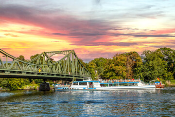 Glienicker Brücke, Berlin, Deutschland 
