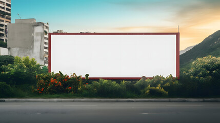 billboard mockup, generative ai