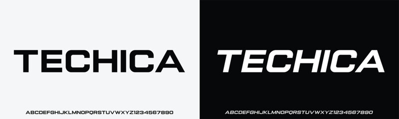 Sport Modern Italic Alphabet Font. Typography urban style fonts for technology, digital, movie logo design. vector illustration