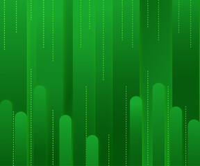 Vector abstract background with green gradient
