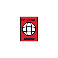 passport  vector