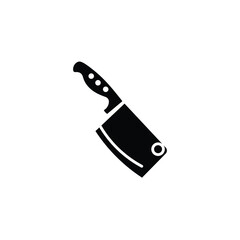 knife on white background