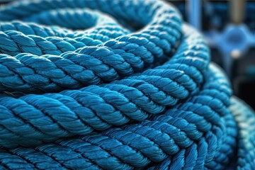 rope_is_hanging_on_the_boat