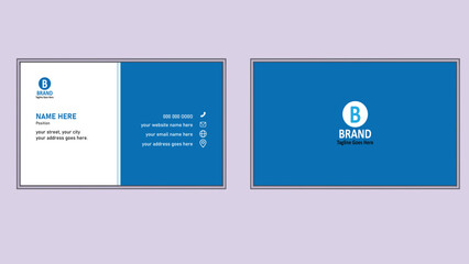 Various Colors Layout and Background Vector Business Card Template. , Mock Up Set. Simple Realistic design. Flat style illustration. Modern and Creative Company Bundle.