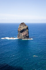 Rocky Outcropping off the Ponta de Sao Lorenco Peninsula on the Island of Madeira