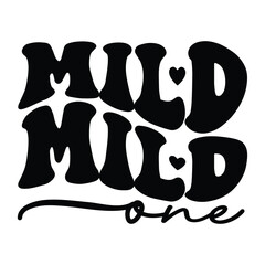Mild one  Retro SVG