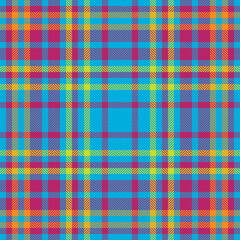 Plaid check pattern. Seamless fabric texture. Tartan textile print.