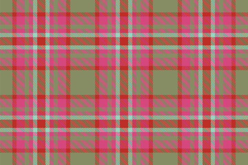 Texture vector textile of tartan plaid pattern with a fabric check background seamless.