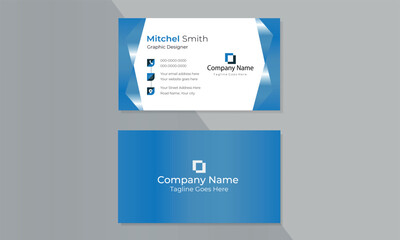 Simple Creative and modern business card template