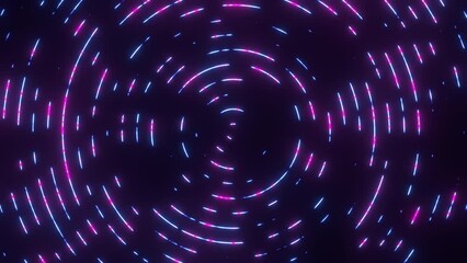 Movement, blur, flow of abstract lines. Seamless animation frames for your event, website header, presentation, concert, designers, YouTube channel intro, VJs. Abstract background for LED screens and 