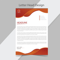 Letter head design 