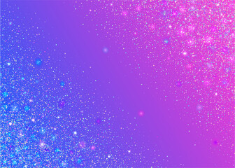 Neon Sparkles. Bokeh Confetti. Shiny Prism. Webpunk Art. Blue Blur Tinsel. Laser Vaporwave Decoration. Surreal Foil. Kaleidoscope Effect. Pink Neon Sparkles
