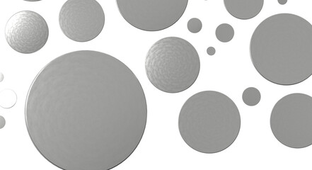 confetti - Silver Holographic PNG