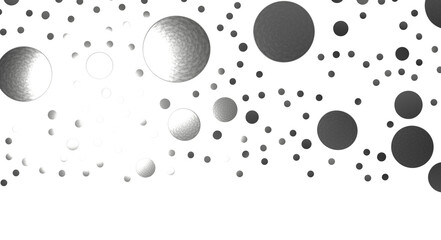  Colorful assorted confetti with serpentine on white  - Silver Holographic PNG