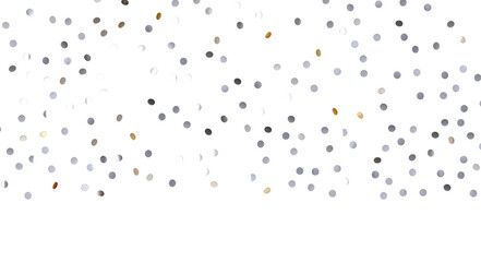 Confetti, paper triangle on the floor, fancy, colorful, celebration party - Silver Holographic PNG