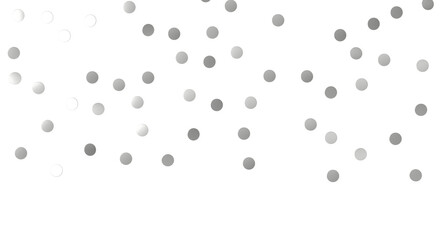  Sky confetti flying in the sky during Pride parade  - Silver Holographic PNG