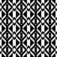Fototapeta premium Vector monochrome pattern, Abstract texture for fabric print, card, table cloth, furniture, banner, cover, invitation, decoration, wrapping.seamless repeating pattern. Black pattern.