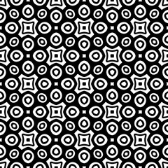 Vector monochrome pattern, Abstract texture for fabric print, card, table cloth, furniture, banner, cover, invitation, decoration, wrapping.seamless repeating pattern. Black  pattern.