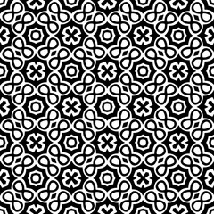 Vector monochrome pattern, Abstract texture for fabric print, card, table cloth, furniture, banner, cover, invitation, decoration, wrapping.seamless repeating pattern. Black  pattern.