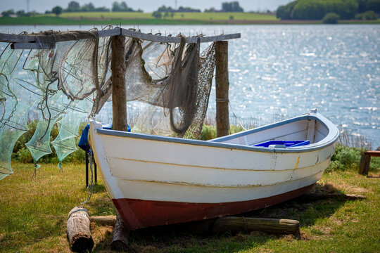 Fischerboot Maasholm an der Schlei