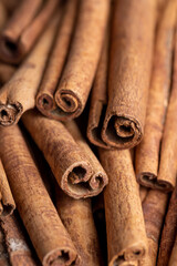Whole dried cinnamon for baking