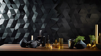 Backgrounds of Symmetry and Beauty: Unicolor Backdrops Unite Geometric Shapes and Graceful Figures in Captivating Harmony