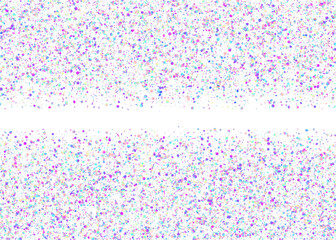Hologram Confetti. Modern Foil. Kaleidoscope Glitter. Shiny Flyer. Laser Celebrate Wallpaper. Glitch Background. Bright Art. Pink Disco Effect. Violet Hologram Confetti