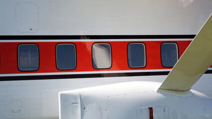 Hublots d'avion