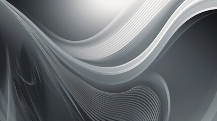 white silver background with waves