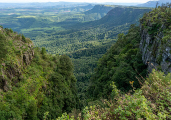 View from God's Window near Graskop in South Africa