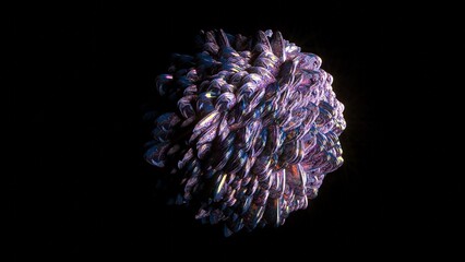 purple sphere