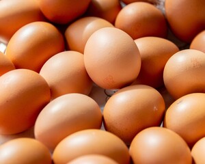 Fruits at the market display stall