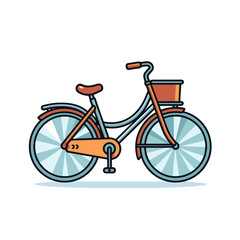 Bike icon design bicycle illustration vehicle cartoon vector graphic