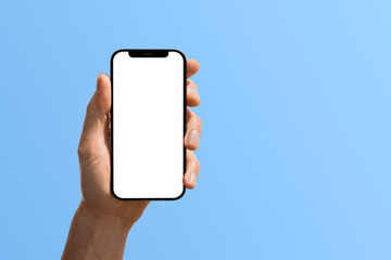 a Phone iPhone photographed in sunlight on a transparent png background