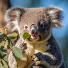 Fototapeta premium koala in a tree