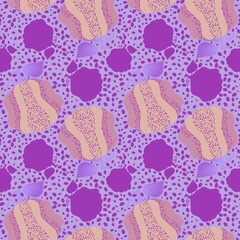 Halloween pumpkins seamless autumn harvest pattern for wrapping paper and fabrics and linens and kitchen textiles