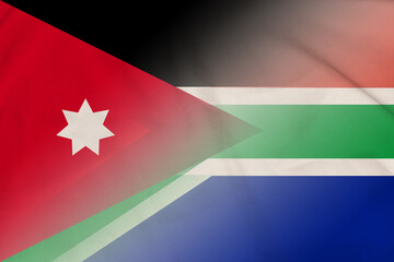 Jordan and South Africa government flag transborder relations ZAF JOR