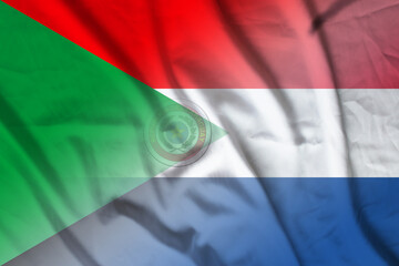 Sudan and Paraguay government flag transborder negotiation PRY SDN