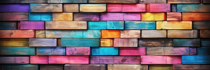 Colorful wood texture background. 