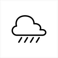 Weather icon, Weather icon vector for website design, app, UI. vector illustration on white background..